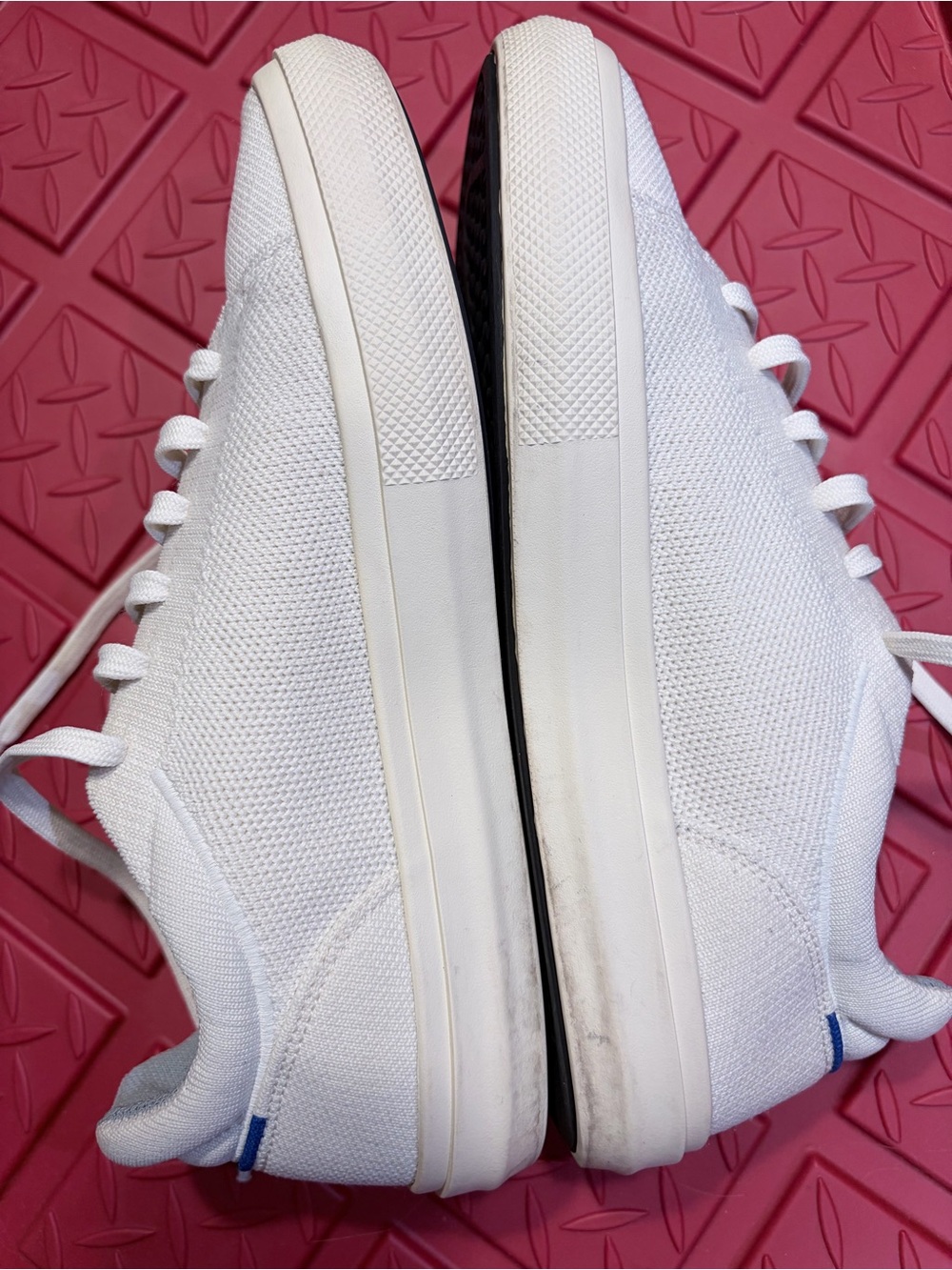 Rothy’s RS02 Cream Knit Sneakers - Picture 5 of 9
